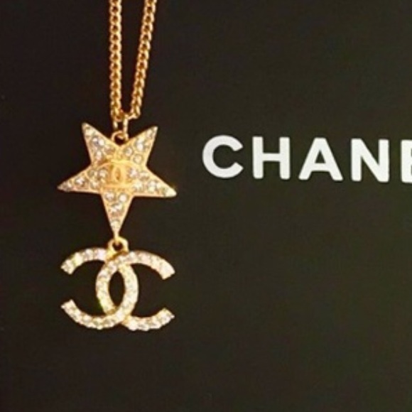 Authentic gold Chanel necklace